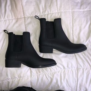 Jeffery Campbell black booties